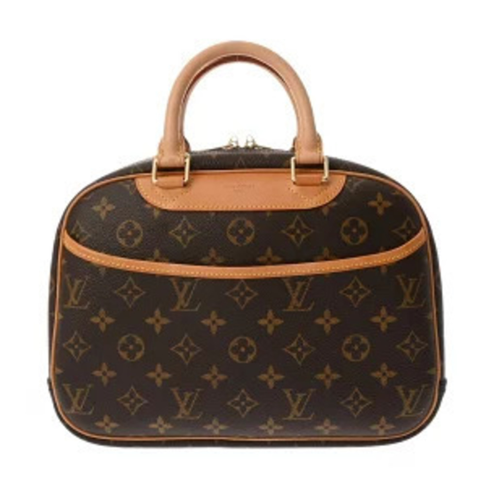 Louis Vuitton Monogram Trouville Brown Canvas Handbag